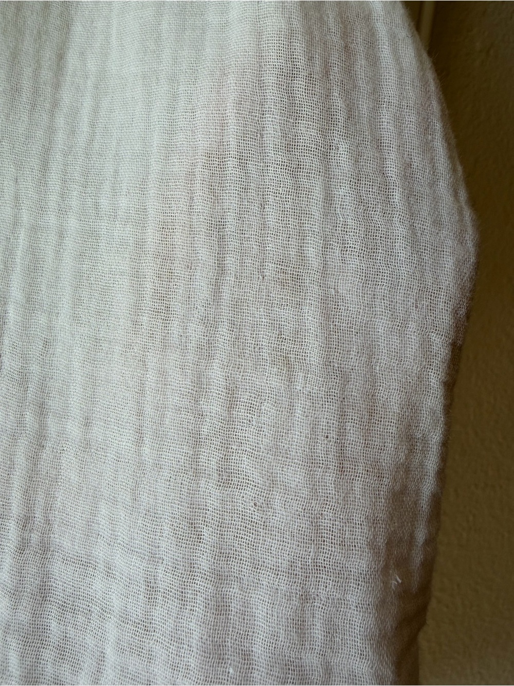 CLOTH & STONE EUC White Gauze Gauzy Cotton Button Front Tank Top XS - Picture 4 of 8
